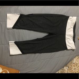 Dark gray workout tights